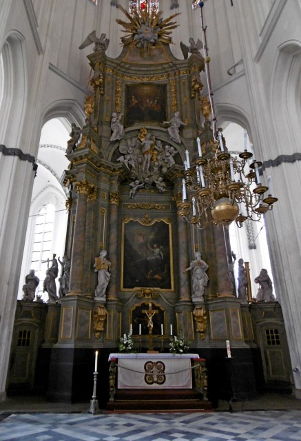 Hoofdaltaar in de Marienkirche